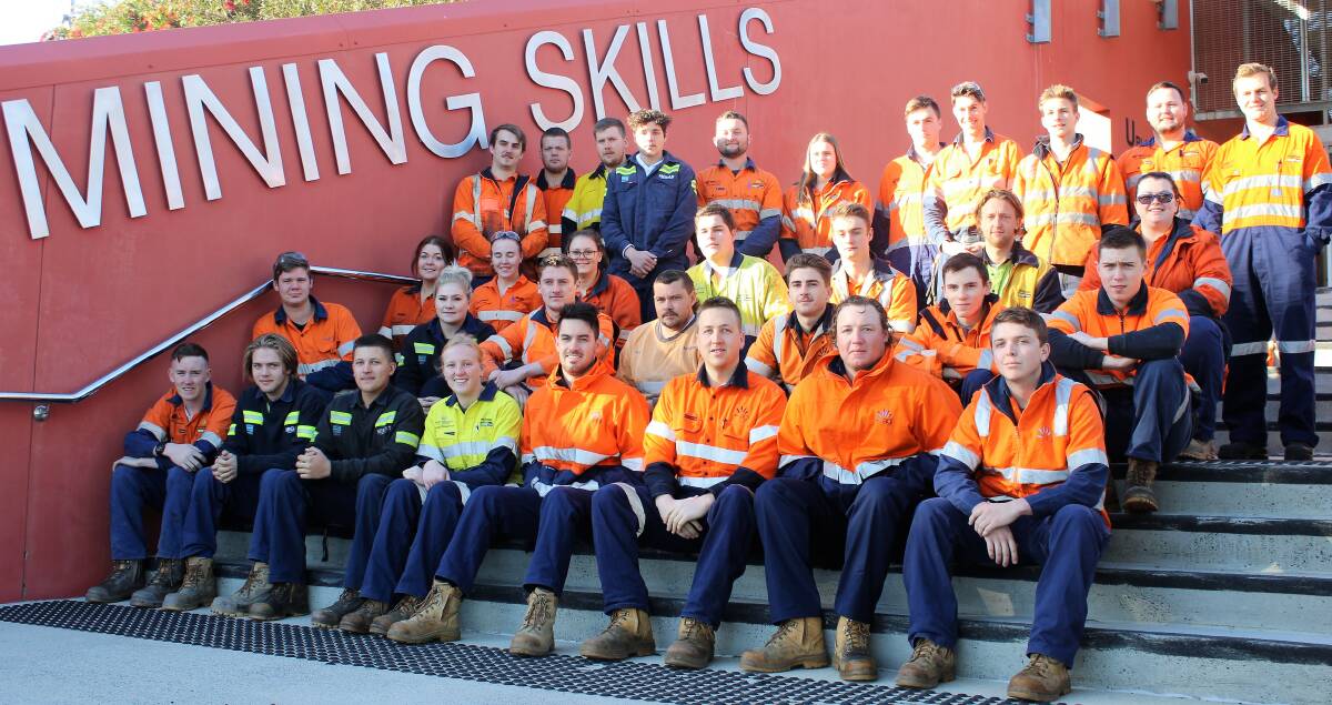 Mining Skills Class ready to begin - taken in February 2020
