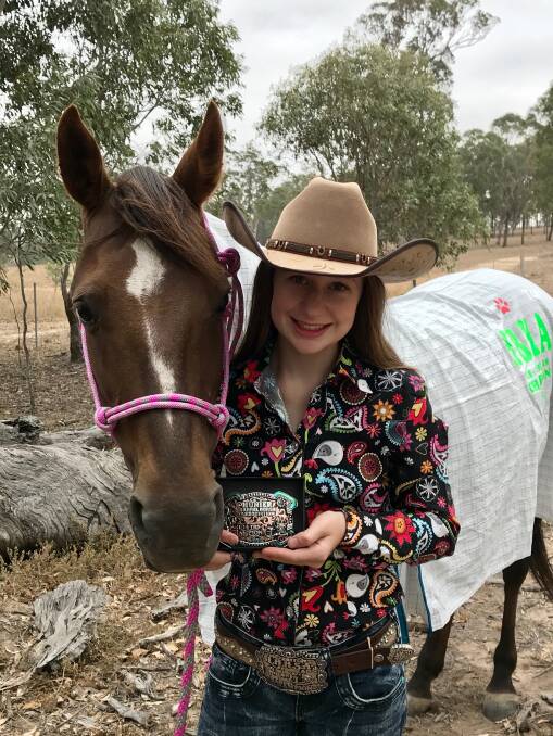 PARTNERS: Jarna and Whiskey are looking forward to another big barrel racing season after a successful year in 2019. 
