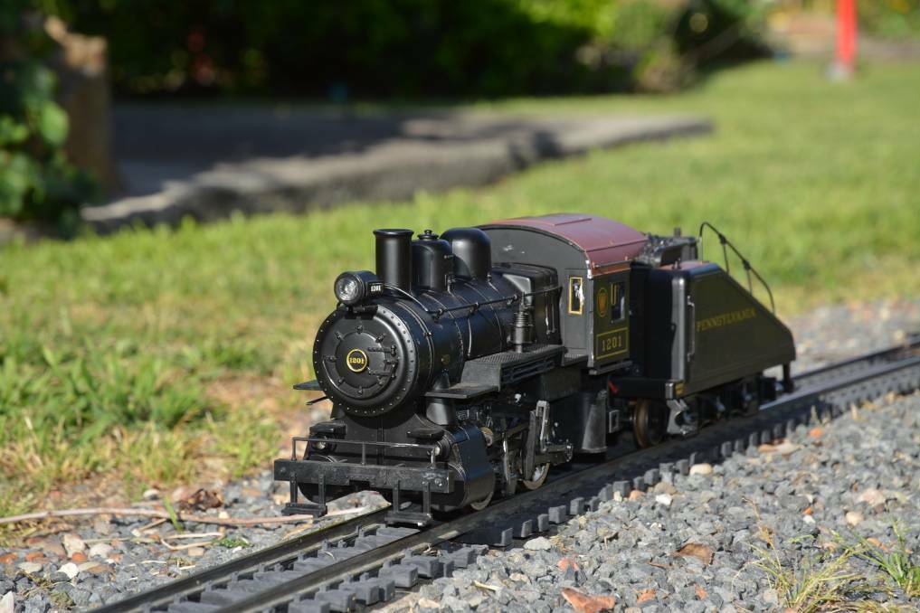 SMALL DETAILS: Colin Stanford's recreation of Murrurundi in his backyard when it was first settled as a railway town known as ‘Haydonton’.