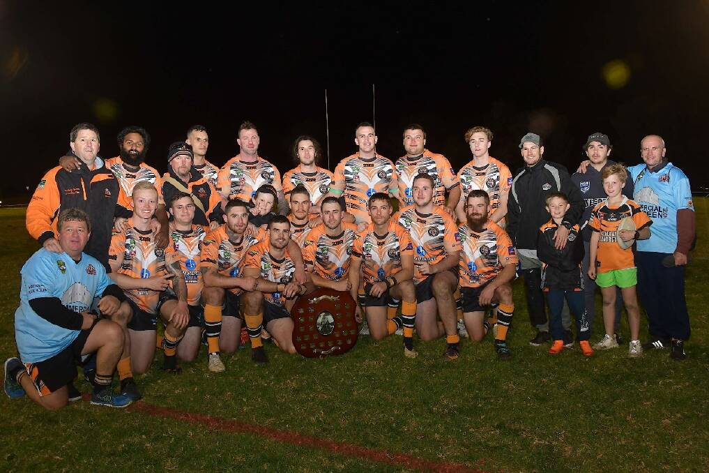 ABERDEEN TIGERS: Winners of the annual clash for the Johnnie Lawler Memorial Shield.
