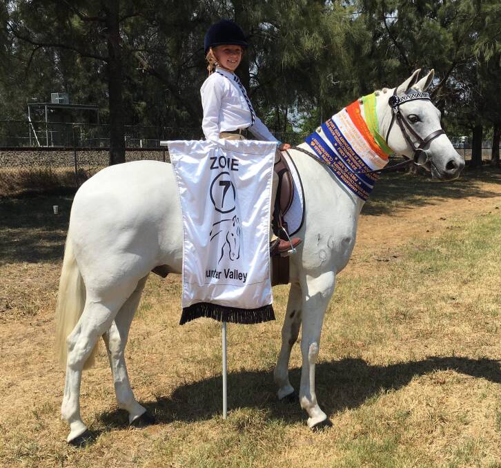 Hunter Valley Zone 7 riders excel at 2018 State Showriding and Dressage Championships.