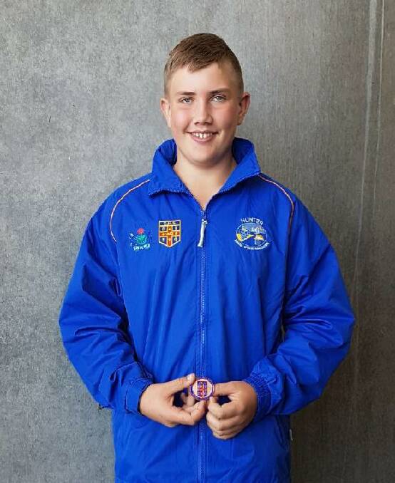 YOUNG ACHIEVER: Jake Clydsdale placed 3rd in the state for discus at the NSW CHSSA Secondary Athletics Championships on Thursday September 7.