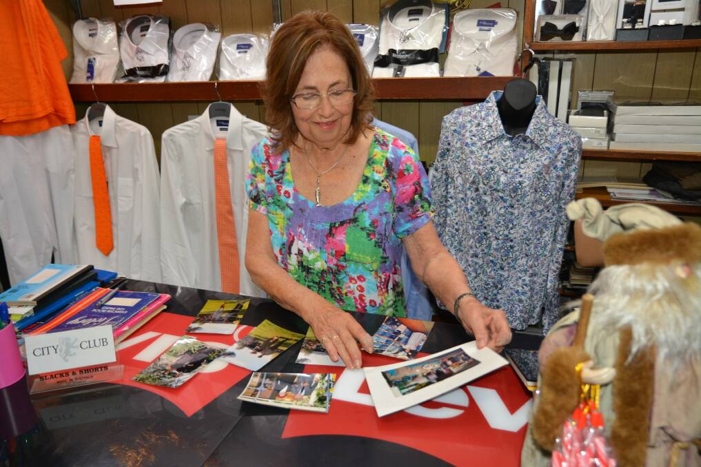 LOOKING BACK: Jan Serhan looks back on the years she has spent in the shop - the fashion parades, the fun and the friends made along the way.