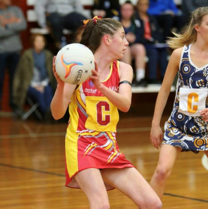 DEDICATION: Anna Atkinson has been selected in the Hunter United Division 1 team for Netball NSW Metro League.