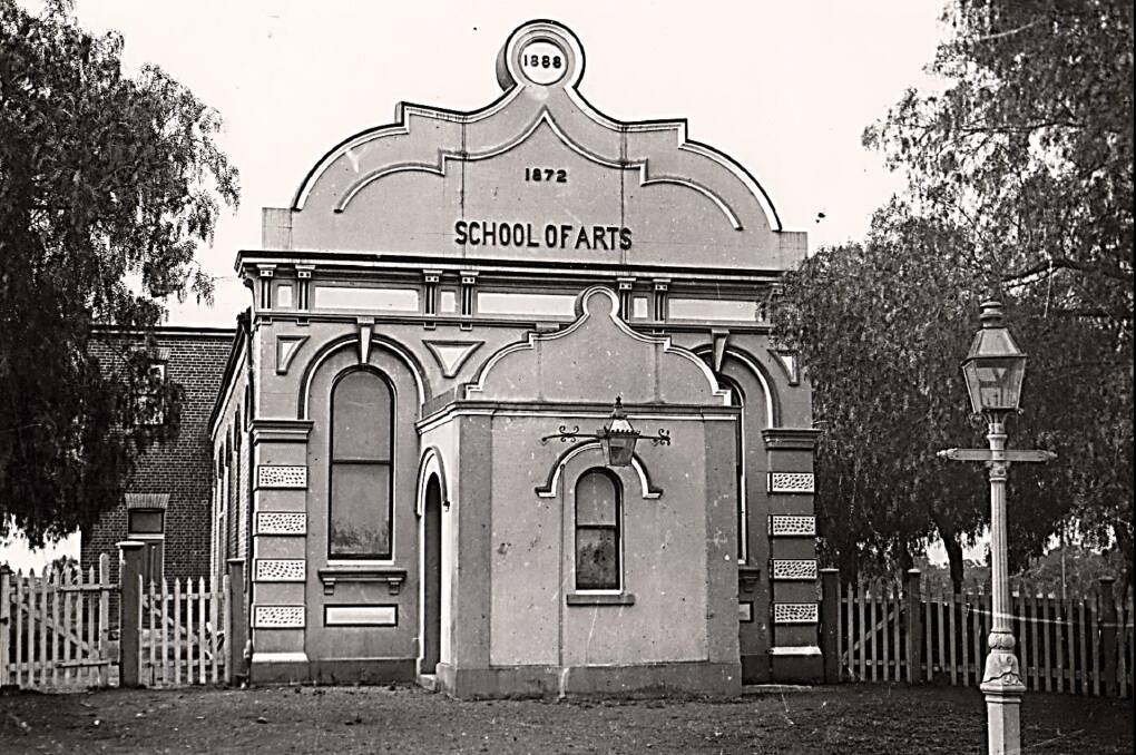 The Scone School of Arts 1868 - 1916.
