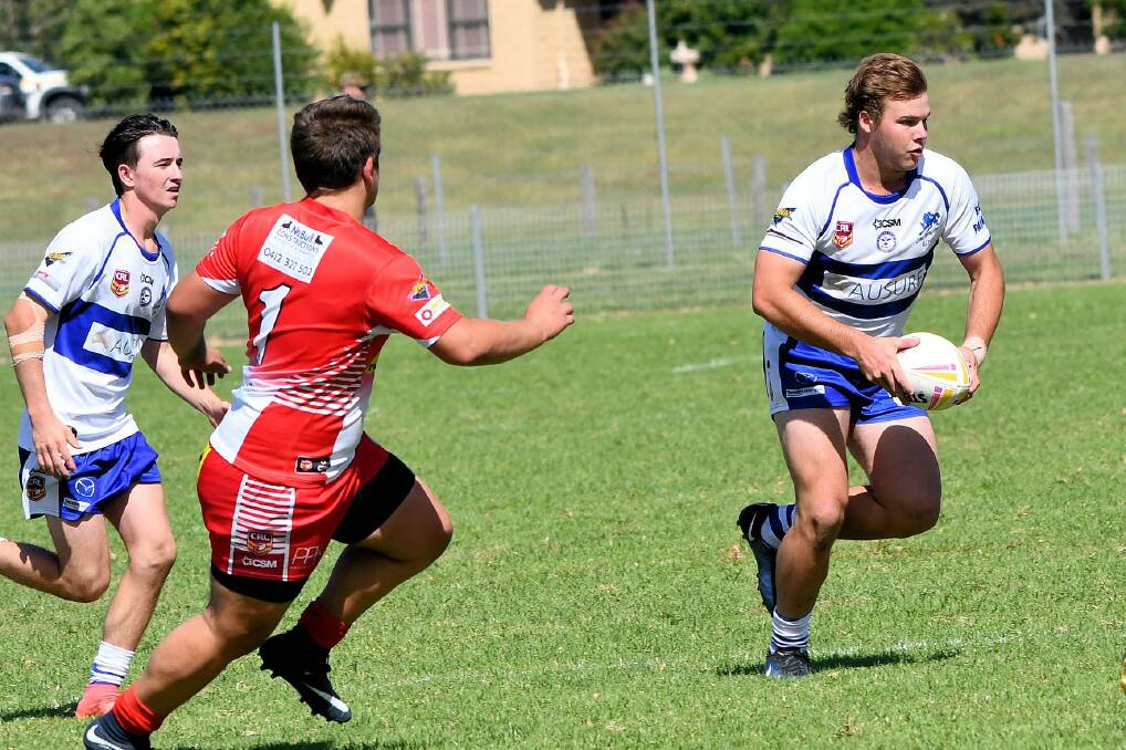 Under 18's - Ben Fechner scored two tries and made his First Grade debut. Photo: David Casson