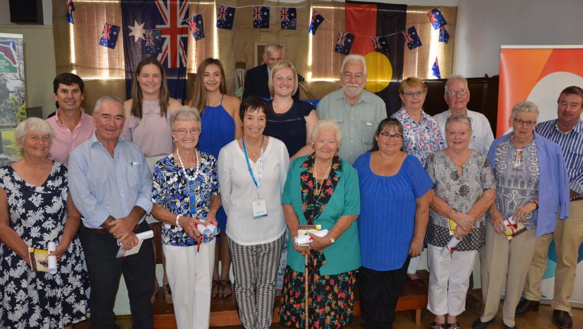 Australia Day: Cassilis boasted both the Upper Hunter Citizen and Young Citizen of the Year award winners in 2018.