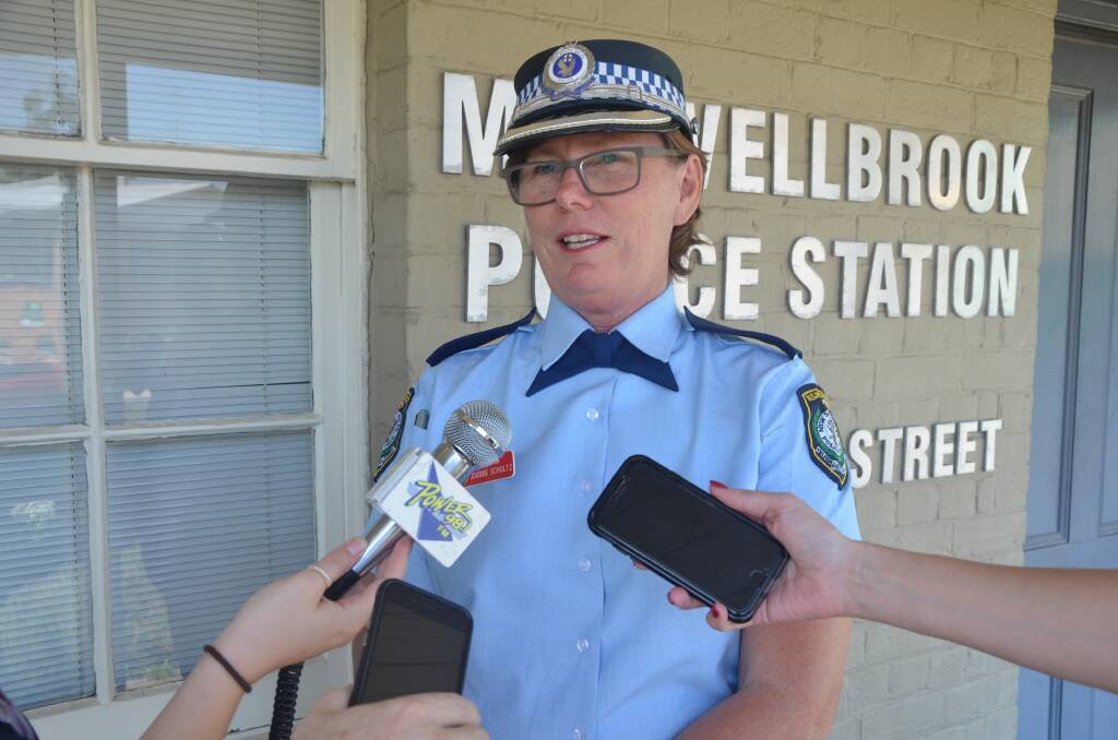 CRIME INVESTIGATION: Acting superintendent Joanne Schultz revealed some new details on the death of a 41-year-old man that occured in Scone.