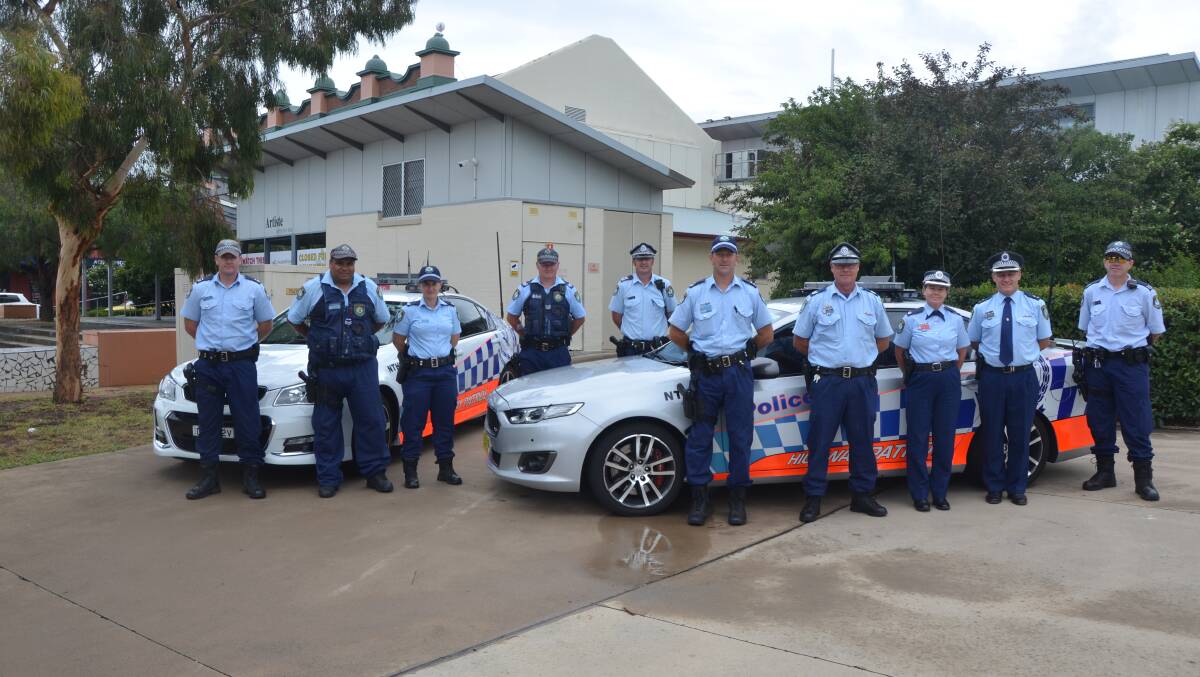 OUT IN FORCE: The new Hunter Valley highway patrol team will be looking to make a significant difference on our roads.