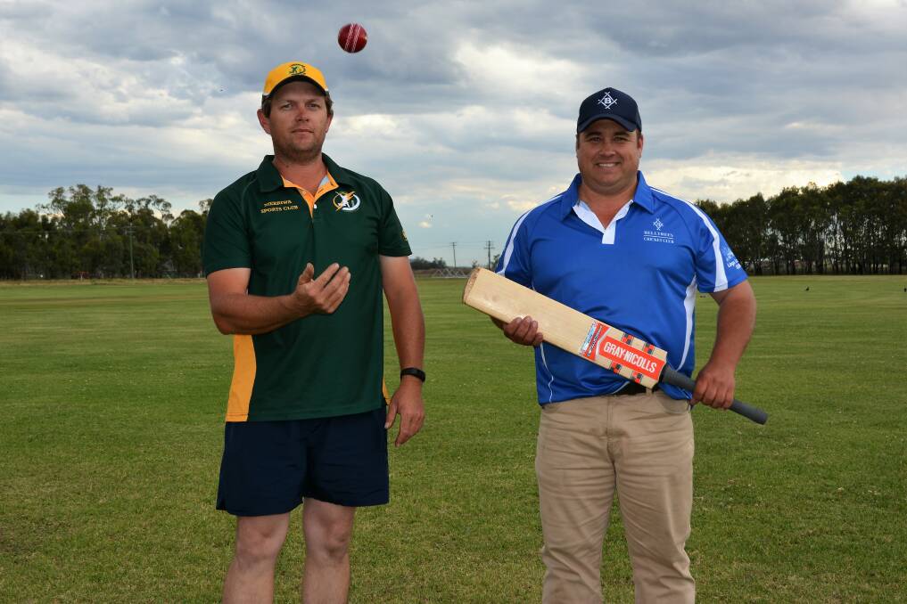 ULTIMATE SHOWDOWN: Jon Osmond and Ben McRae are looking forward to this weekend's special match up. 