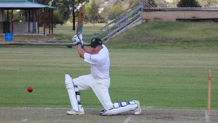 GREAT KNOCK: Nate Atkinson was outstanding at the weekend with a score of 125 not out.