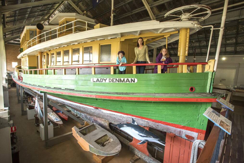 Local history: The Lady Denman comes back to where she was made.