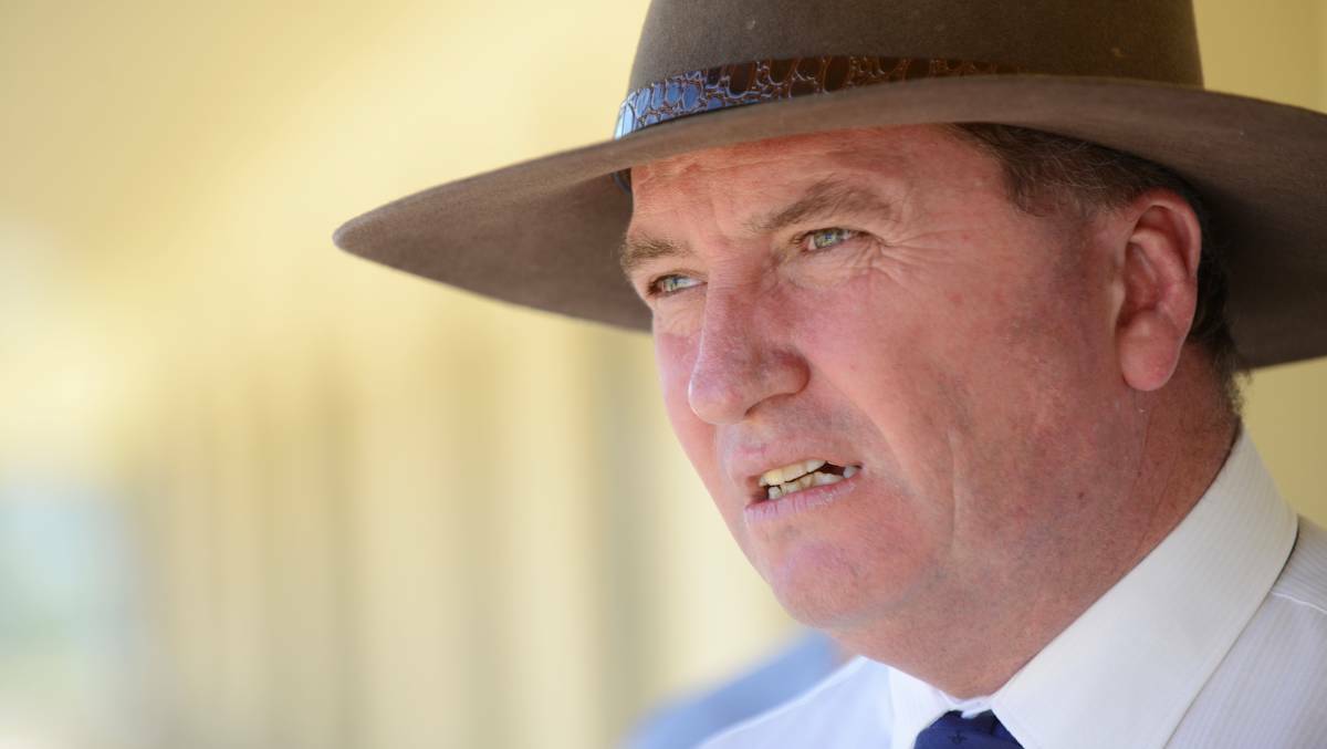 COURT CASE: Deputy prime minister Barnaby Joyce had a bullet sent to his office during the New England byelection.