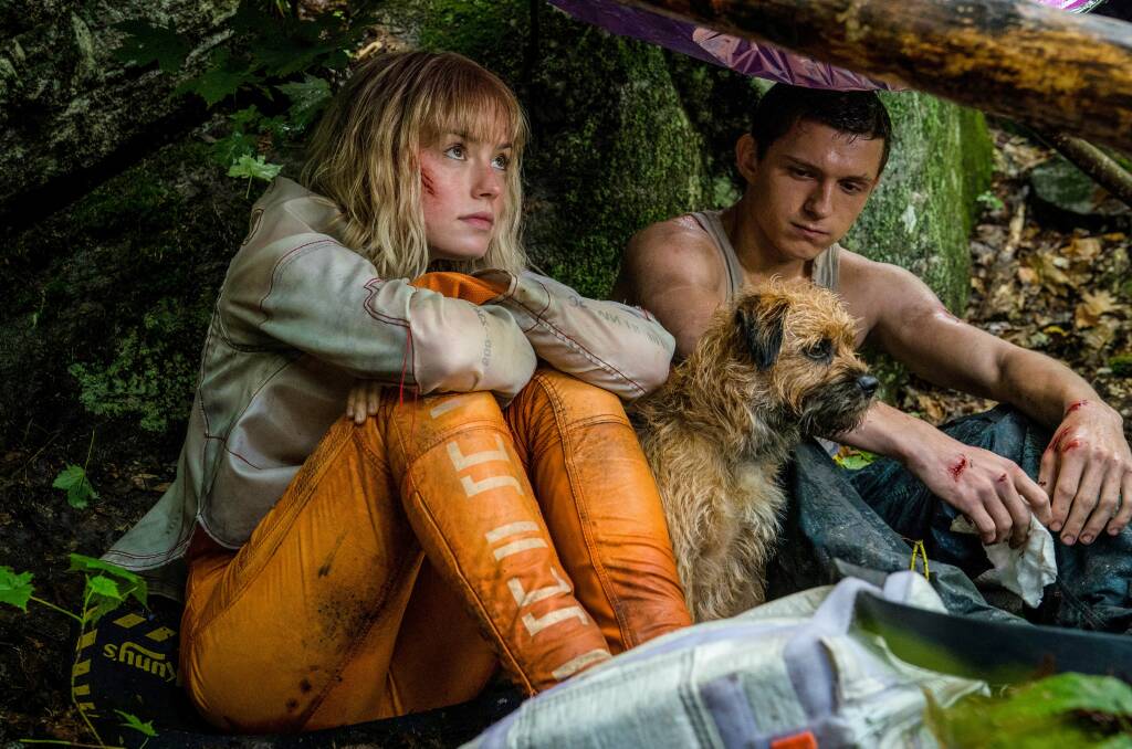 Daisy Ridley and Tom Holland in Chaos Walking. Picture: Roadshow Films