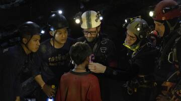 Thirteen Lives tells the story of the cave divers who saved a boys' soccer team in 2018. Picture: Vince Valitutti