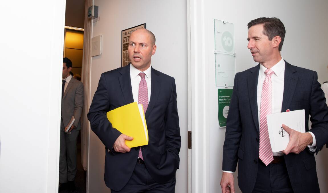 Treasurer Josh Frydenberg said the new stimulus measure "will support the recovery and build on tax cuts we announced in last year's Budget". Picture: Sitthixay Ditthavong