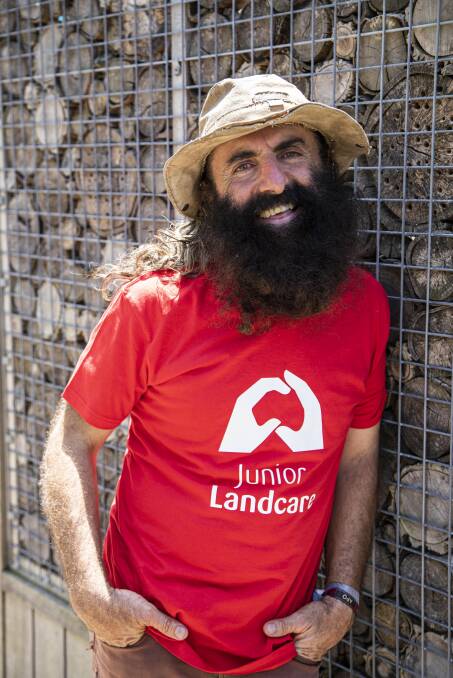 INSPIRING: TV gardener Costa Georgiadis is a big fan of Junior Landcare.