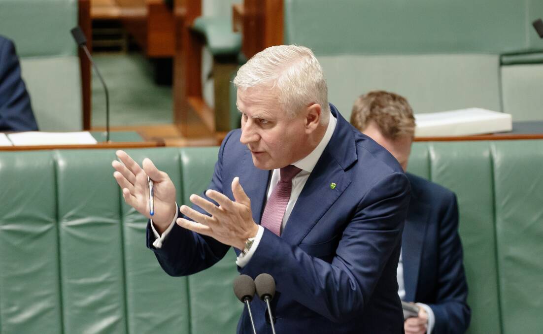 Deputy Prime Minister and leader of the Nationals Michael McCormack. Picture: Sitthixay Ditthavong