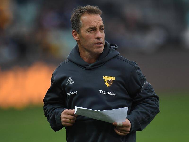 Alastair Clarkson has told Hawthorn's playing group he's not going to Carlton.