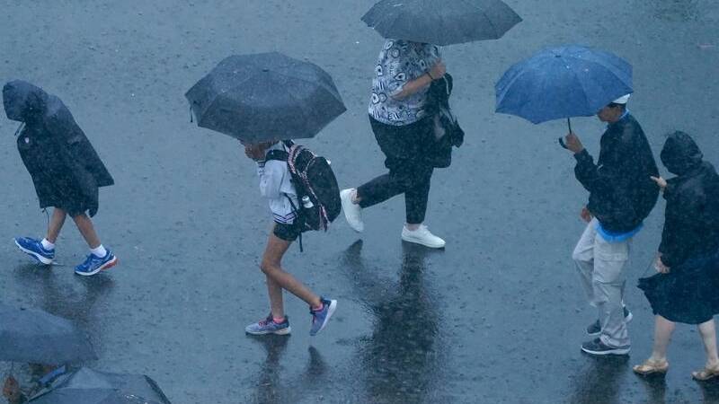 Thunderstorm warnings are likely to be issued during the week.