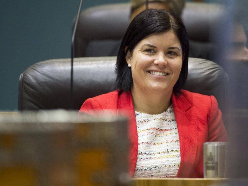 Newly appointed Northern Territory Chief Minister Natasha Fyles had her first day in parliament.