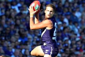 Harley Balic has been described a "special young man" by former Dockers coach Ross Lyon. (Richard Wainwright/AAP PHOTOS)