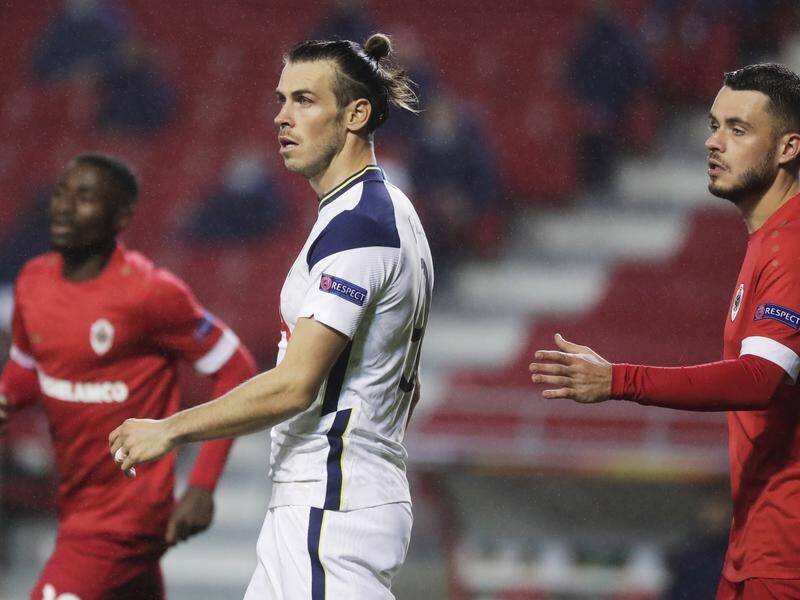 Gareth Bale (c) was back for Spurs who suffered a shock Europa League defeat at Royal Antwerp.