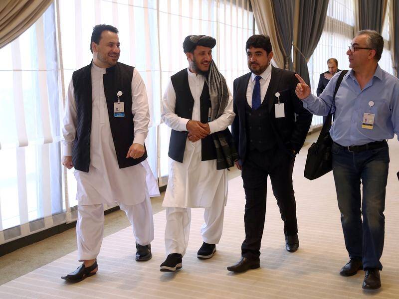 A Taliban spokesman says the group will not negotiate with an Afghan team it says isn't inclusive.