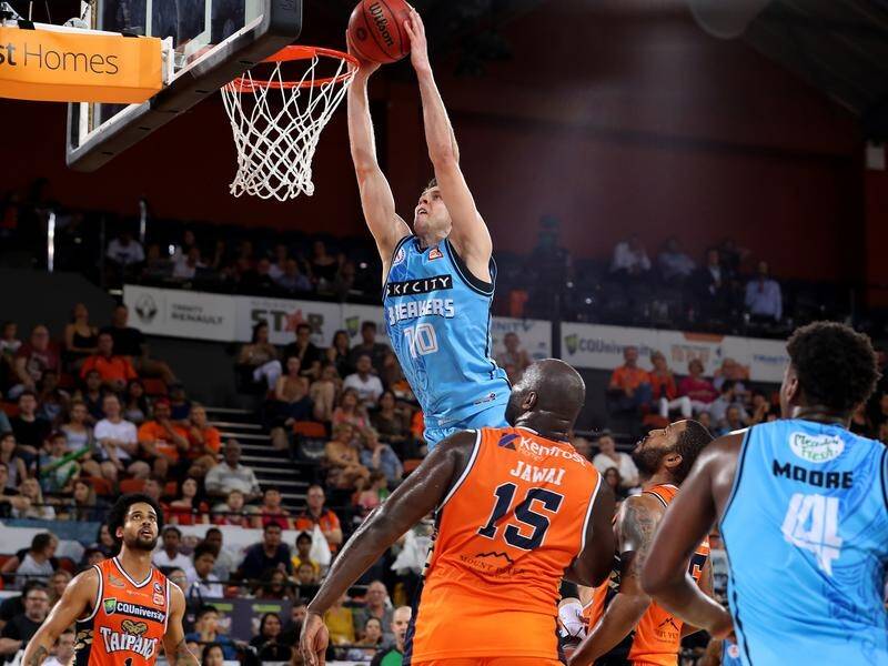 The NZ Breakers have piled more misery on last-placed Cairns with an 89-78 NBL win over the Taipans.
