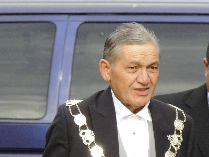 NZ's Maori King Tuheitia Paki has issued a royal proclamation for a unity summit next month. (AP PHOTO)