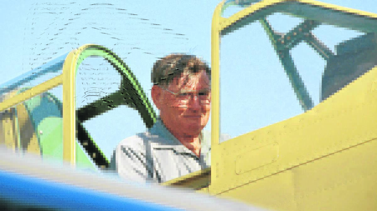 The late Col Pay will be inducted into the Australian Aviation Hall of Fame next month for his host of aviation achievements. 
Photo courtesy Craig Justo