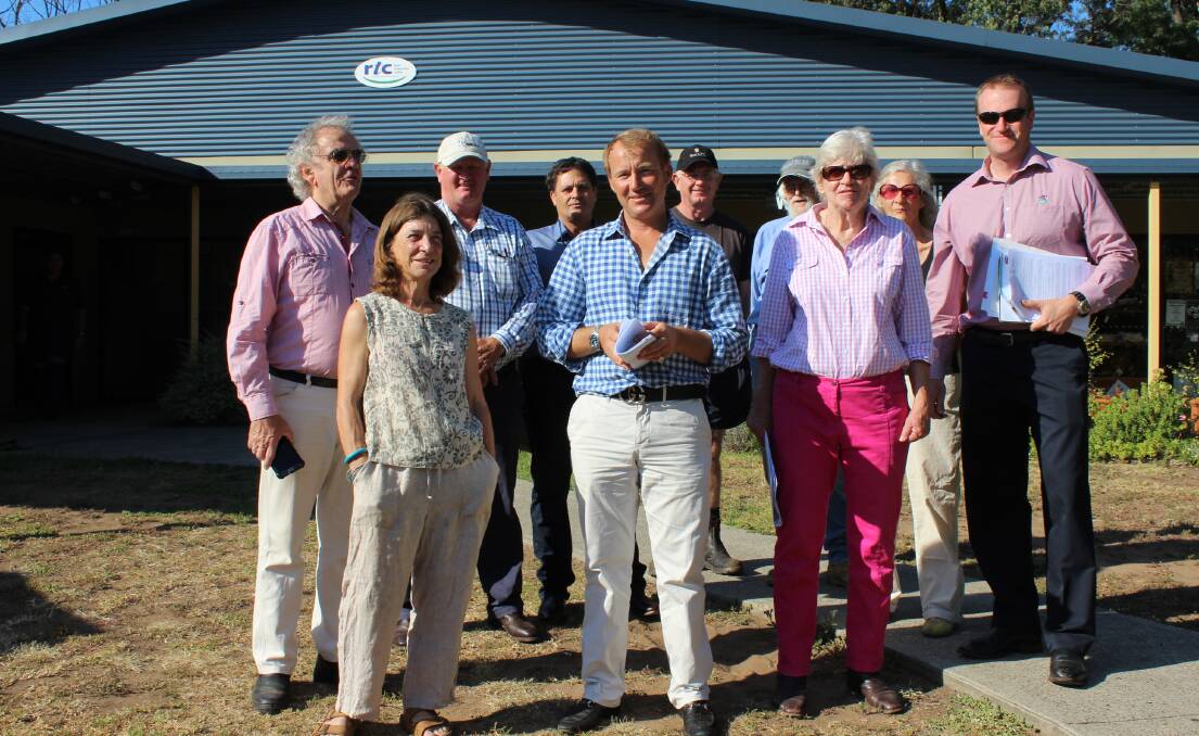 GRAND PLANS: Upper Hunter Shire Council staff, councillors and residents took a walking tour of Murrurundi last year to look at ways to make the town more business friendly.