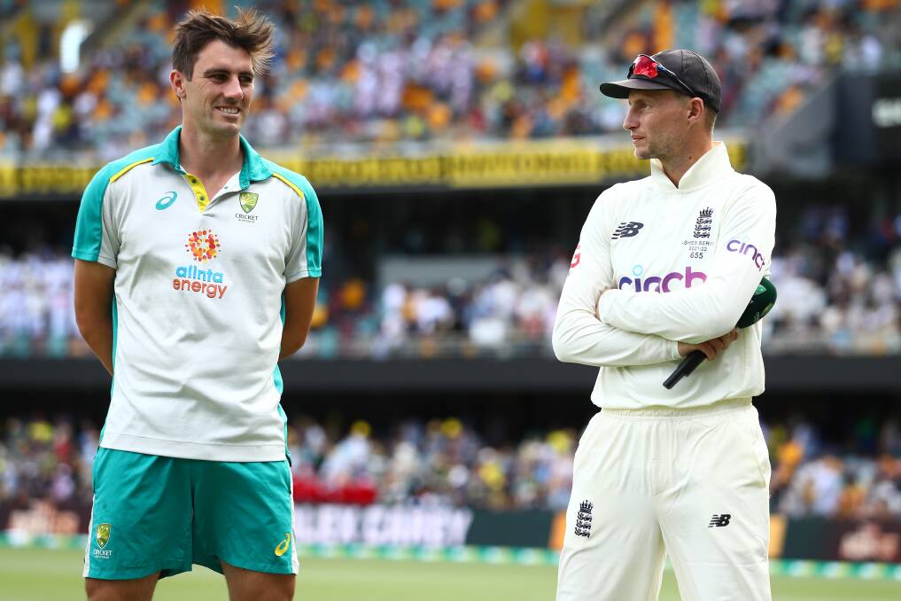 DETERRENT: Howard Kotton believes slow over rates could be avoided if offending captains received suspensions. Australia's Pat Cummins and England's Joe Root are pictured during the first Test. Picture: Chris Hyde/Getty Images